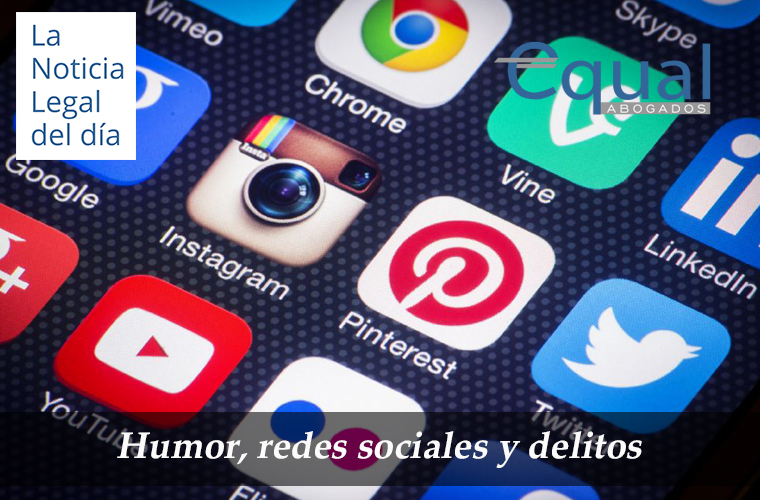 Humor, redes sociales y delitos